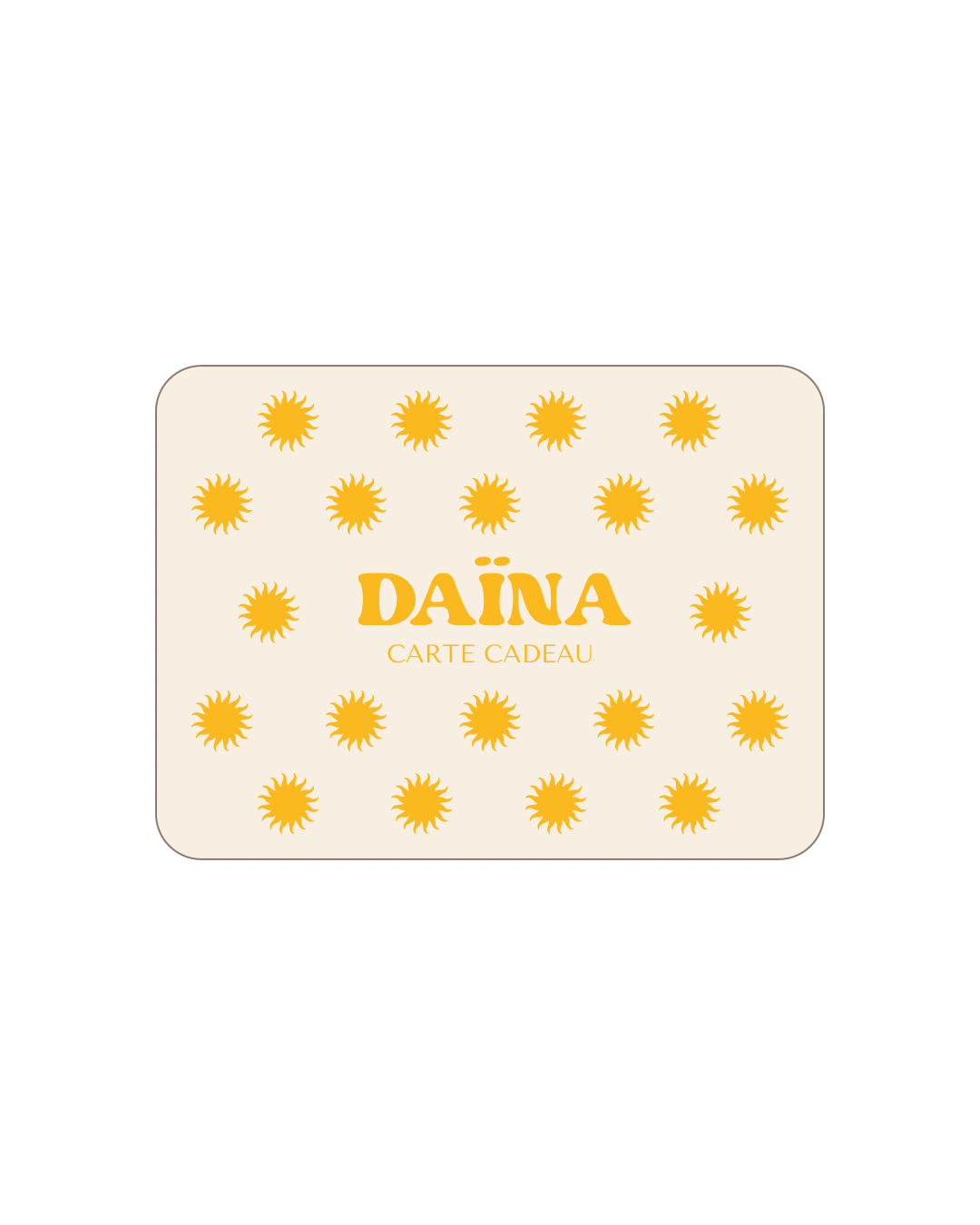 Carte Cadeau
